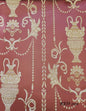 Jacquard Fabric color Burgundy/Gold, Upholstery and Drapery, decoration, etc. 58"Jacquard Fabric Sold by The Yard