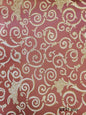 Jacquard Fabric color Burgundy/Gold, Upholstery and Drapery, decoration, etc. 58"Jacquard Fabric Sold by The Yard