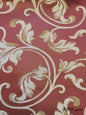 Jacquard Fabric color Burgundy/Gold, Upholstery and Drapery, decoration, etc. 58"Jacquard Fabric Sold by The Yard