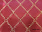 Jacquard Fabric color Burgundy/Gold, Upholstery and Drapery, decoration, etc. 58"Jacquard Fabric Sold by The Yard