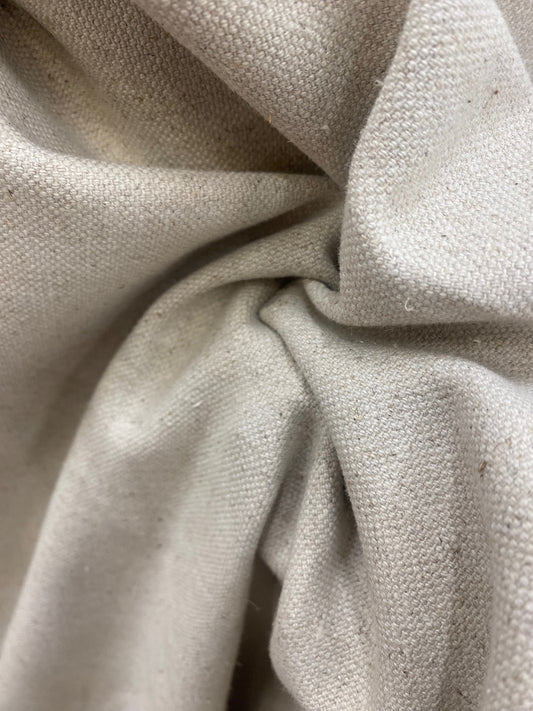 linen 100% organic 12 oz color Natural 58" sold by the yard