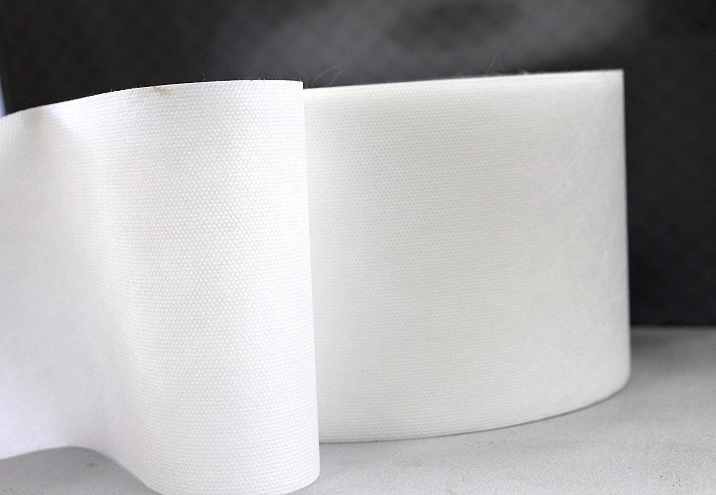 Fusible Buckram/Heading/crinoline Tape Iron On 5" Wide sold by 100 yards