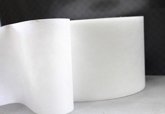 Fusible Buckram/Heading/crinoline Tape Iron On 5" Wide sold by 100 yards