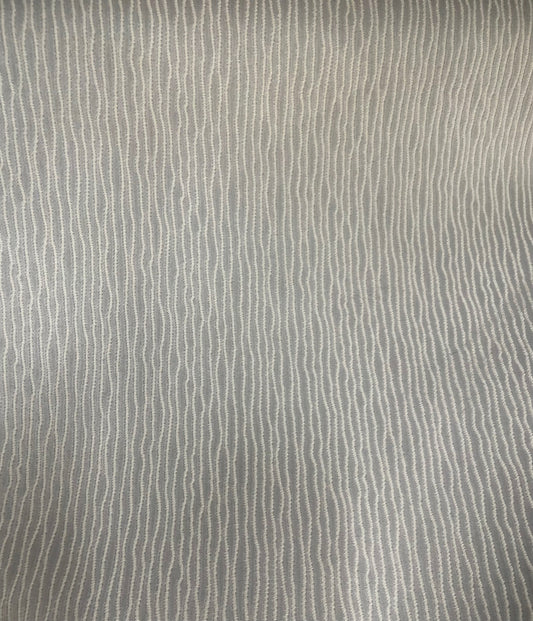 Jaquard weave thread Grey tone modern fabric 58" sold by the yard