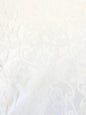 Jacquard White Floral beautiful modern design 58" sold by the yard
