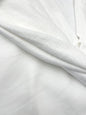 Cotton French Terry Fabric color white 54 Inches Width by The Yard