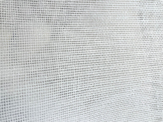Sheer Mesh White, Fabric by the Yard 118" perfect for drapery