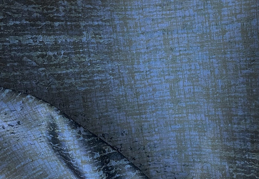Jacquard Navy Blue abstract 58" Sold by the yard