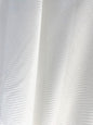 Poly Poplin Chevron Textured White 118" Sold by the yard