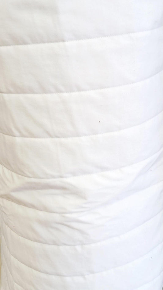 Premium Quality Quilted Cotton 100% Solid Unbleached Fabric by The Yard 60"