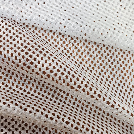 Polyester Football Mesh Jersey Fabric  60"- Sold by The Yard -
