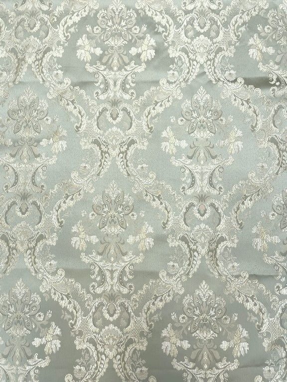 Jacquard Fabric color sage, Upholstery and Drapery, decoration, etc. 58"Jacquard Fabric Sold by The Yard