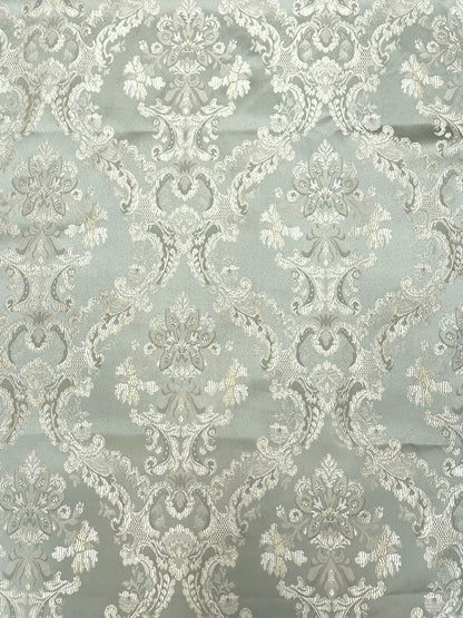 Jacquard Fabric color sage, Upholstery and Drapery, decoration, etc. 58"Jacquard Fabric Sold by The Yard