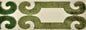 Chenille New Luxurious tape BR 7523 5.5" width MULTIPLE COLORS Sold by the yard