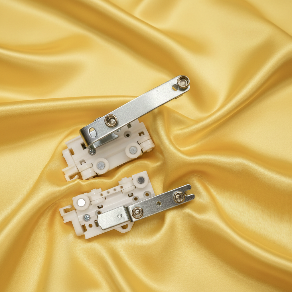 Drapery Hardware Master Carriers Ripple fold left and right side for Snap tape